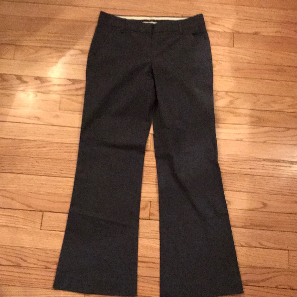 Theory cotton blue patterned pants
